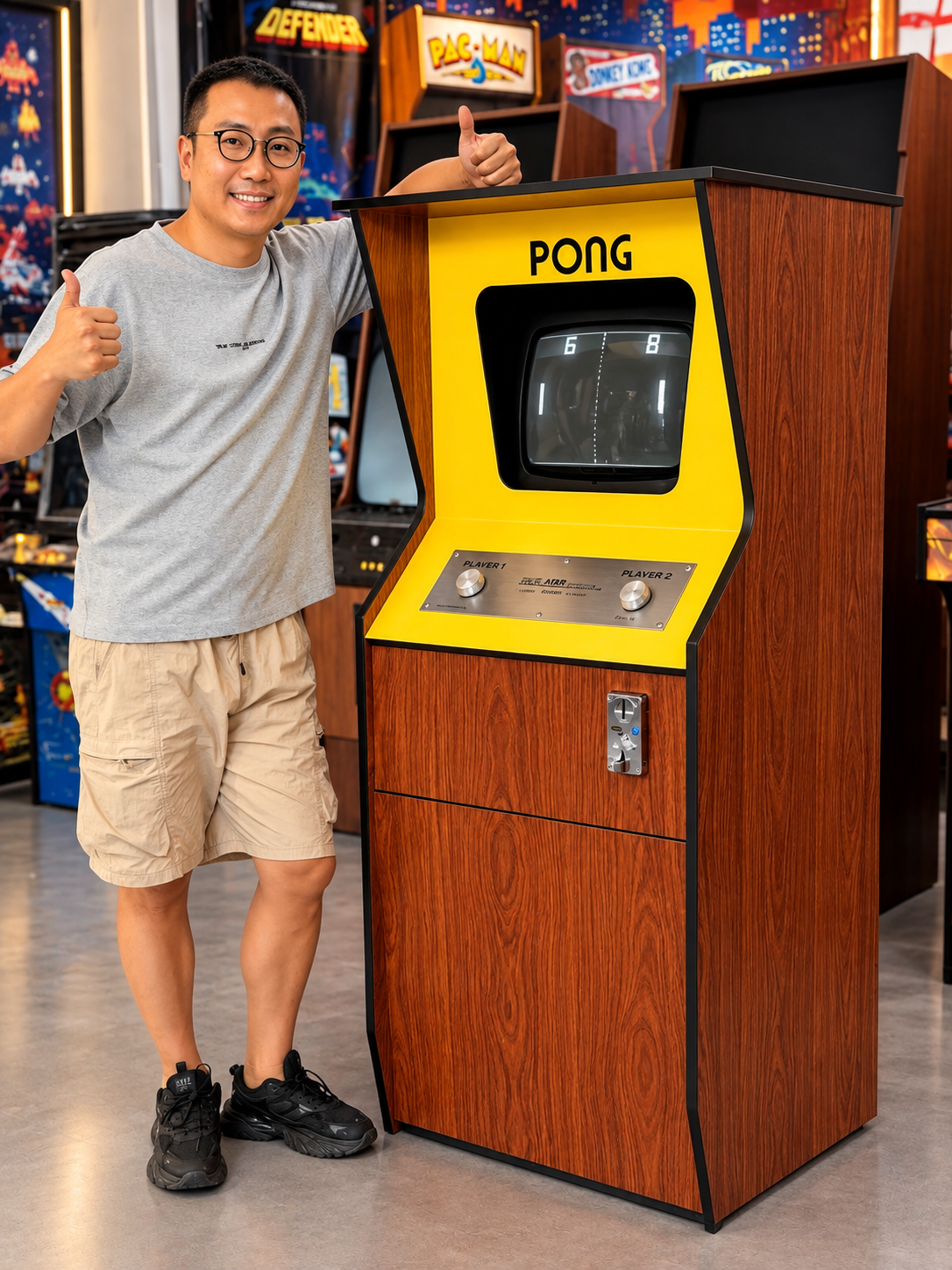 Custom arcade detail